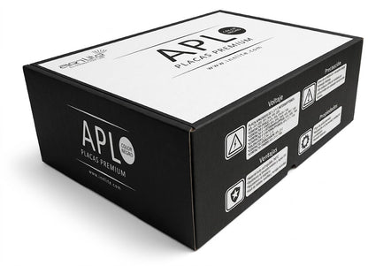 APL-313 CAJA DE 10 PIEZAS DE PLACA NEGRA DE CONTACTO TIMBRE