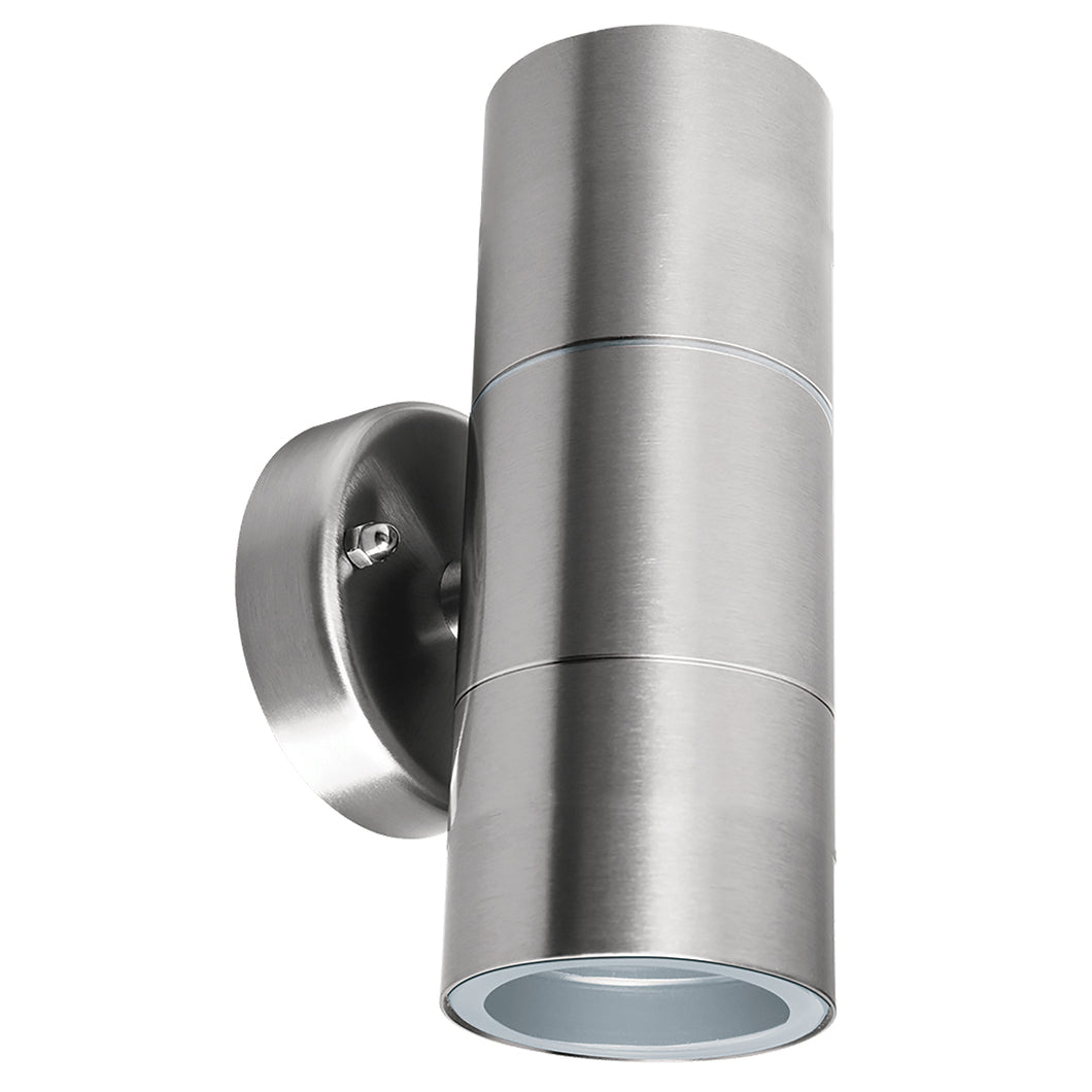 LUMINARIA PARED CILINDRO DOBLE SATIN EXTERIOR 2XGU10 - LumyventJC