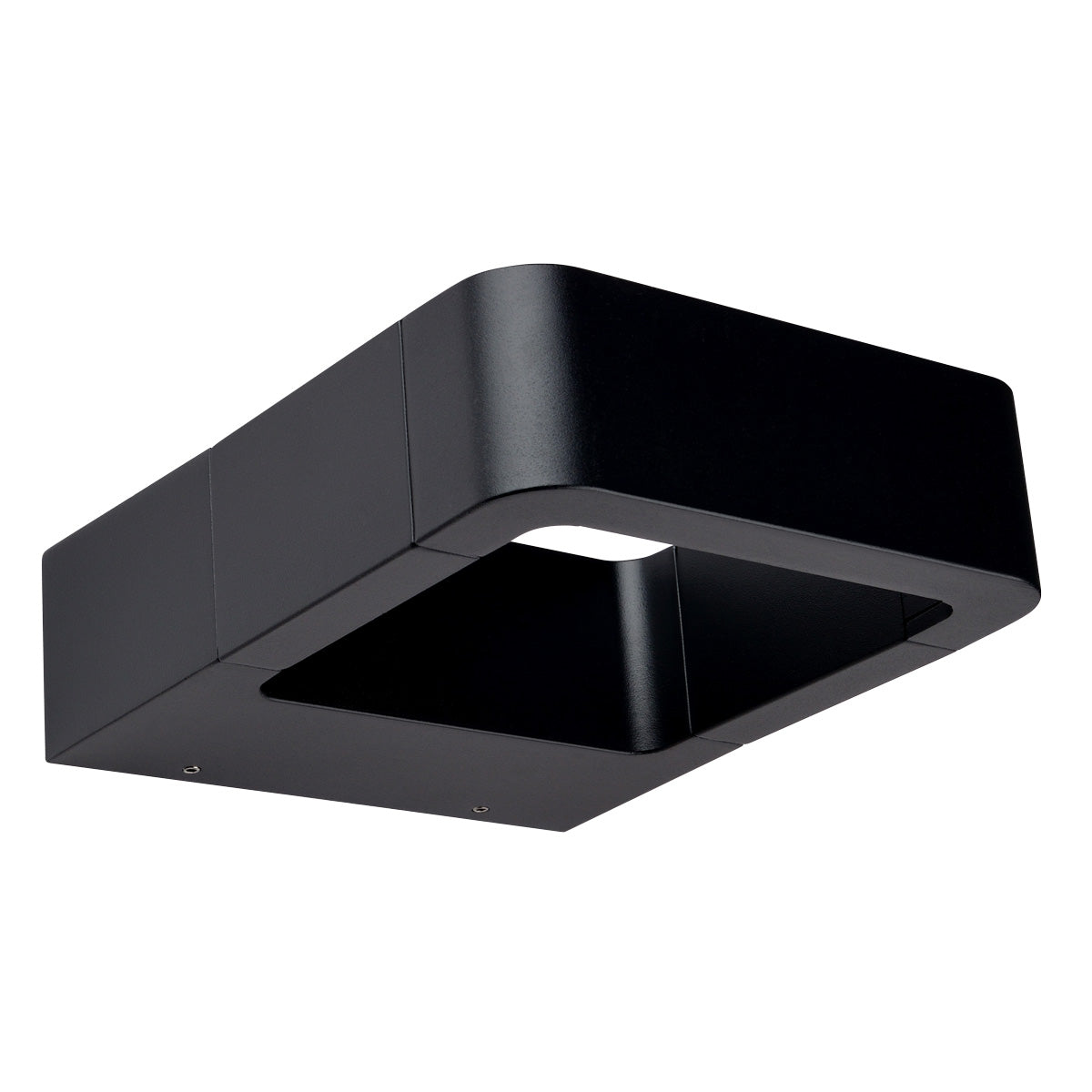 LUMINARIA LED PARED TUBULAR ALUMINIO NEGRO EXTERIOR 10W BLANCO FRIO - LumyventJC