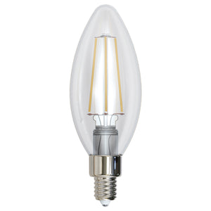 LAMPARA LED FILAMENTO VELA E12 4W BLANCO CALIDO 2700K - LumyventJC