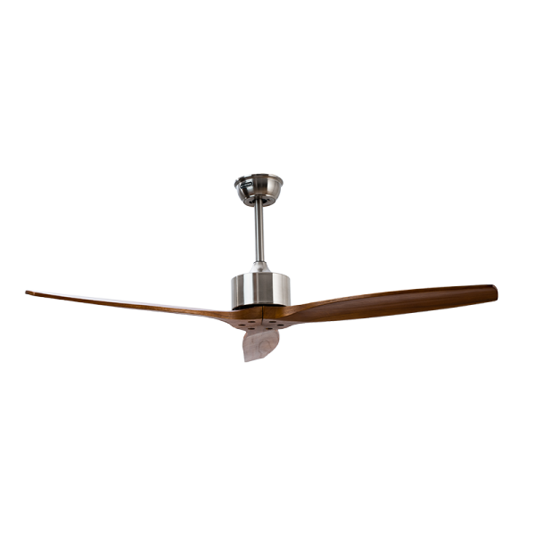 Ventilador Masterfan Modelo Eeros 52" Satinado con 3 Aspas de Madera - LumyventJC