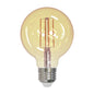 LAMPARA LED FILAMENTO G95 E26 7W DIMEABLE LUZ AMBAR 1800K ARTLITE SKU: ALA - 028 - LumyventJC