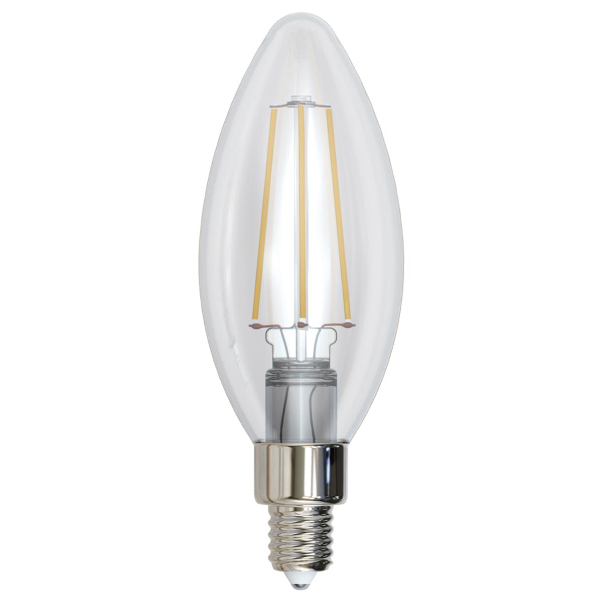LAMPARA LED FILAMENTO VELA E12 4W BLANCO CALIDO 2700K ARTLITE SKU: ALA - 005 - LumyventJC