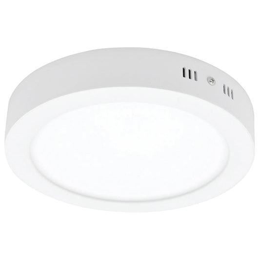 PANEL LED REDONDO SOBREPONER 18W BLANCO CALIDO ARTLITE SKU: ADO - 014 - LumyventJC