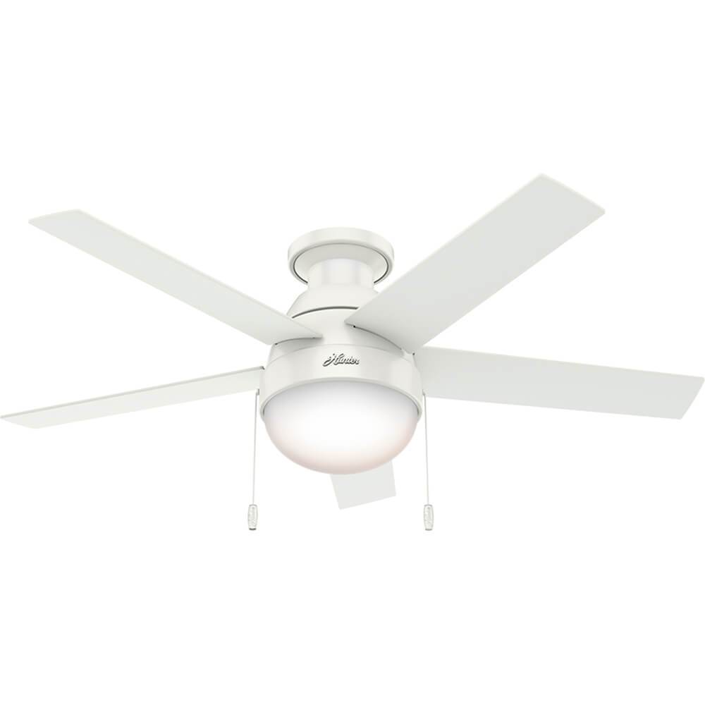 Ventilador Hunter Modelo Anslee con Luz 46 Pulgadas - LumyventJC