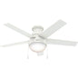 Ventilador Hunter Modelo Anslee con Luz 46 Pulgadas - LumyventJC